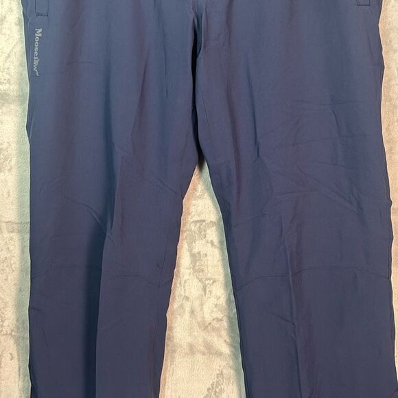 NWT New Moosejaw Blue Waterproof Insulated Mens Ski and Snow Pants Size Large - Picture 4 of 15